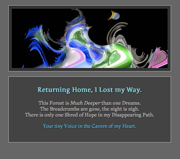 Poetry - Returning Home
